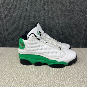 Nike Air Jordan 13 Retro Lucky Green White Shoes Women’s 7.5 (6Y) DB6536-113